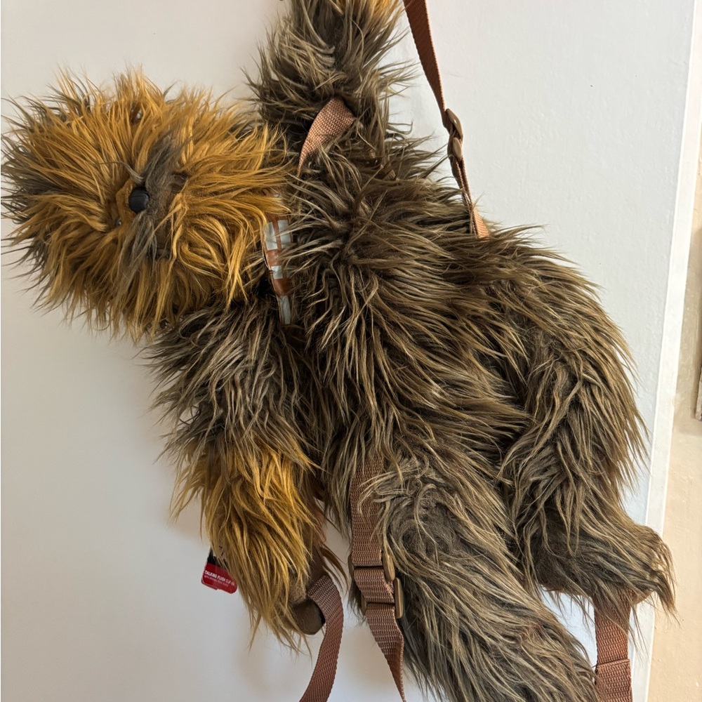 Disney parks Chewbacca with talking keychain.